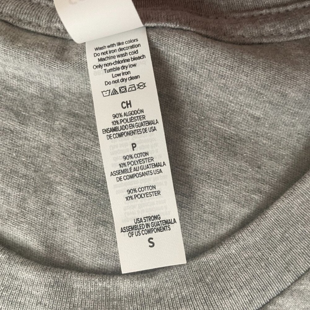 New Proud American Fox News T-Shirt, Heather Gray, Small - Picture 8 of 9